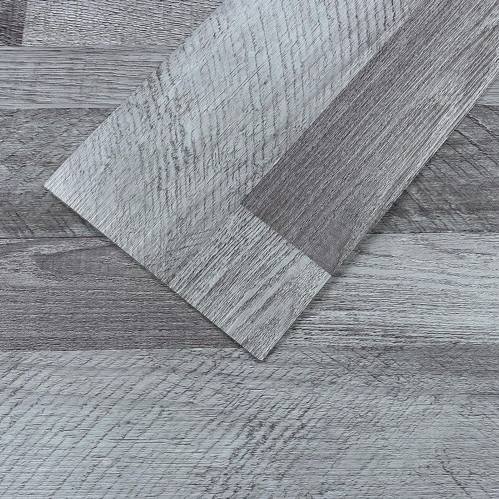 VEELIKE Grey Wood Vinyl Plank Flooring 6''x36''