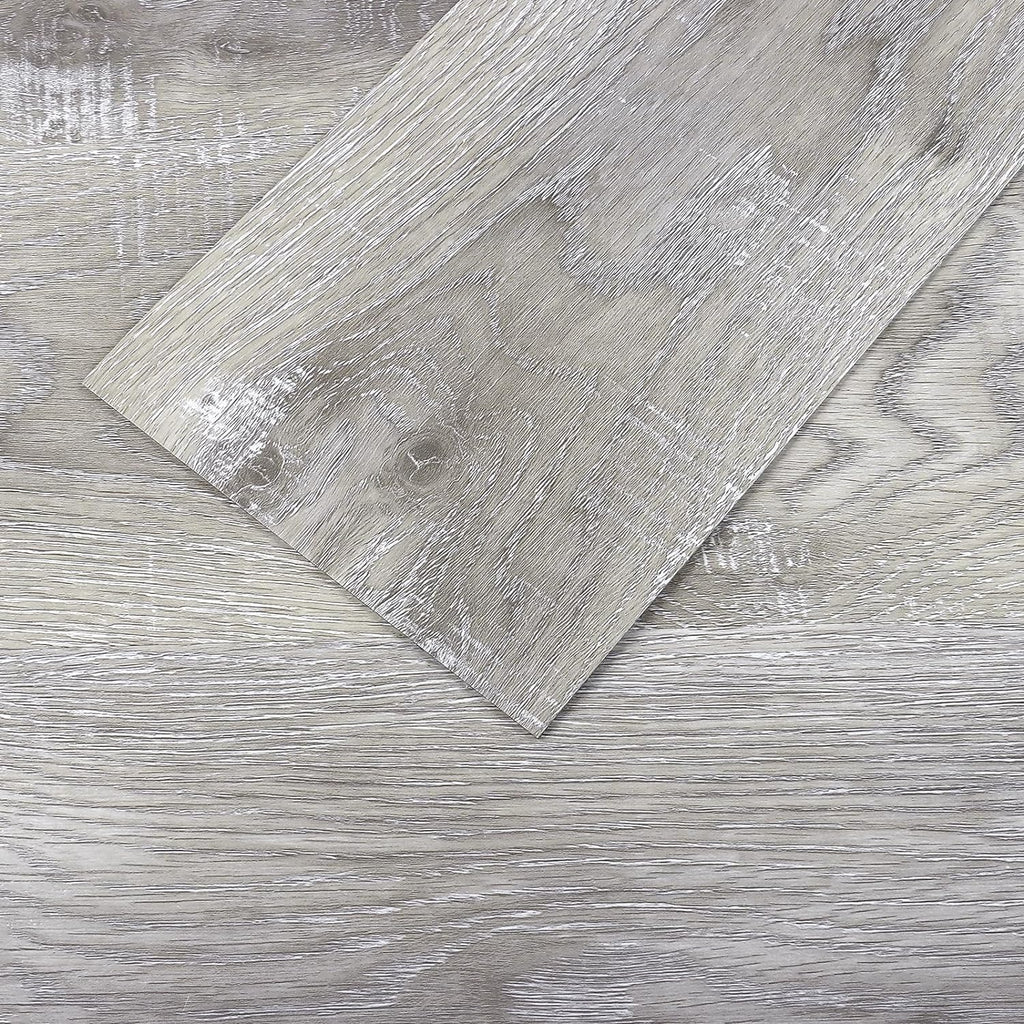 VEELIKE Gray Ash Oak Wood Look Vinyl Plank Flooring 6''x36''