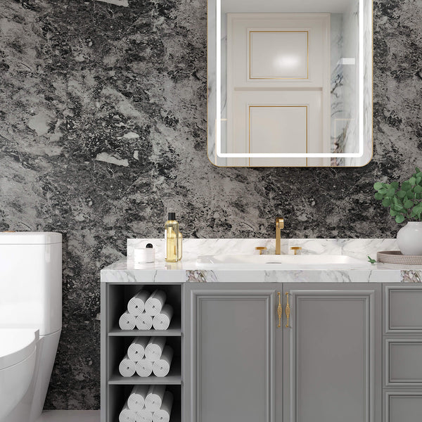     waterproof-wall-covering-for-bathroom-silver-grey