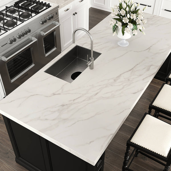 white-grey-faux-marble-countertop-vinyl-sticker-for-kitchen-island