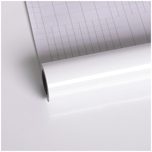 VEELIKE Glossy White Contact Paper