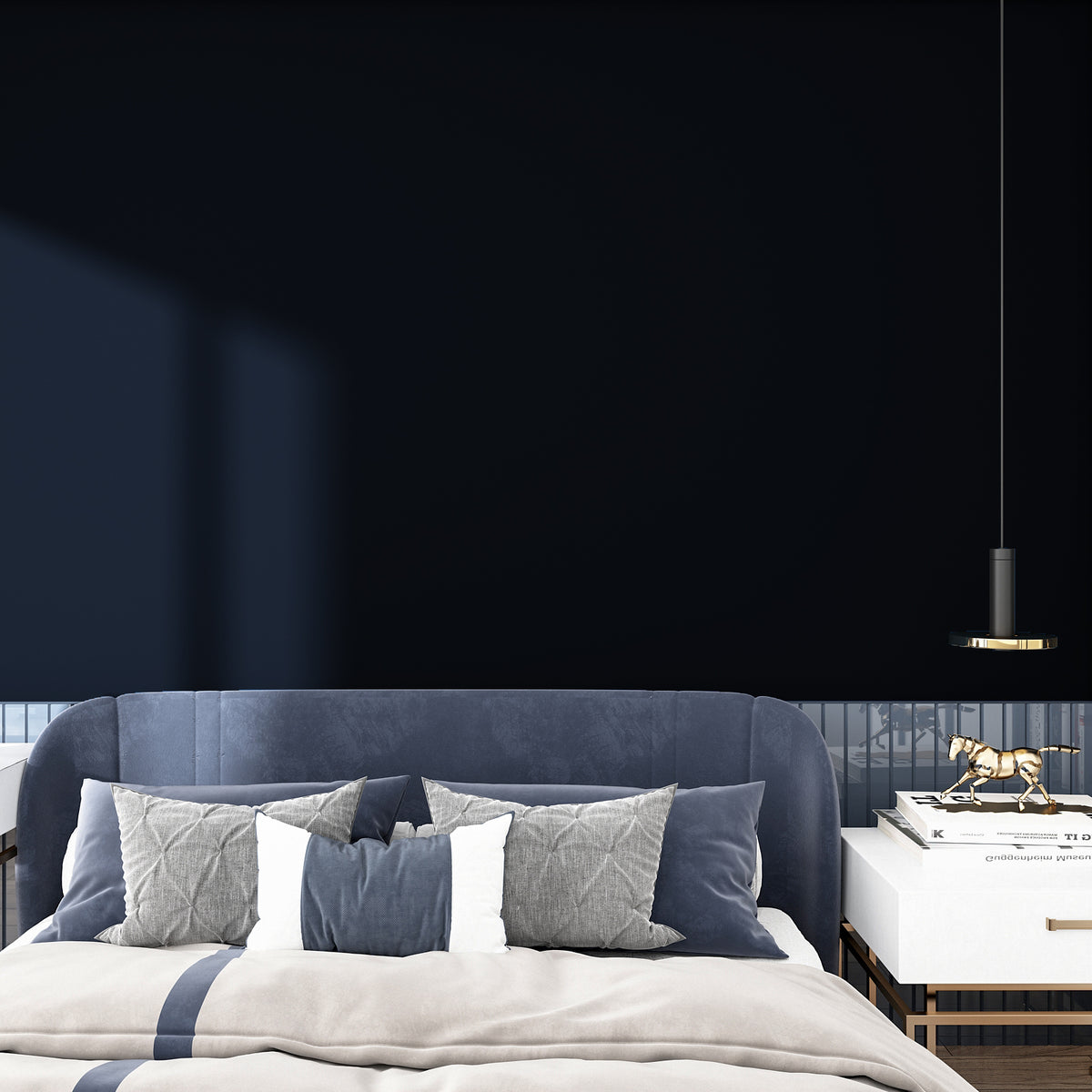 VEELIKE Thickened Navy Blue Contact Paper Veelike VEELIKE Thickened Navy Blue Contact Paper Veelike