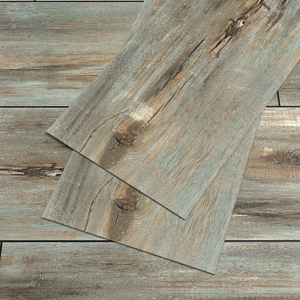 VEELIKE Rustic Driftwood Vinyl Plank Flooring 6''x36''