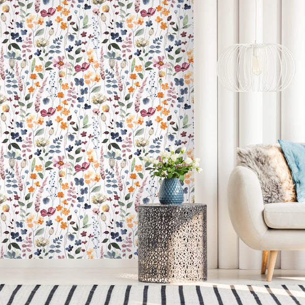 floral contact paper for walls