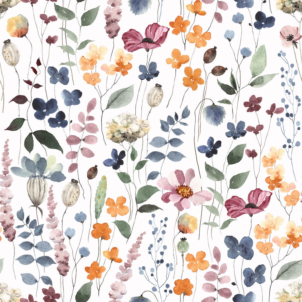 floral wallpaper stick and peel