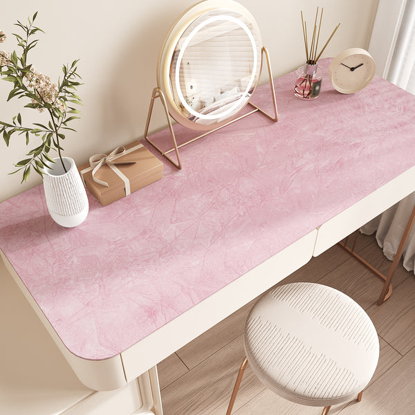 VEELIKE Pastel Pink Crushed Velvet Flocking Liner Fabric