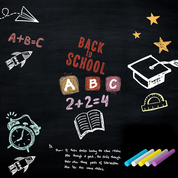VEELIKE 45cmx2m Chalkboard Blackboard Contact Paper