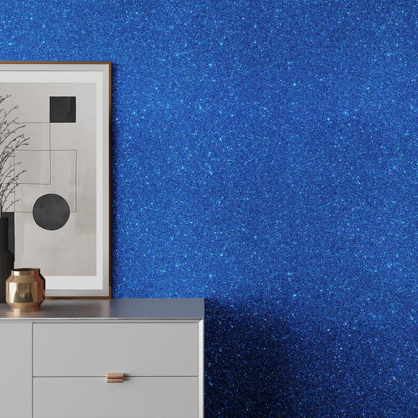 VEELIKE Blue Glitter Contact Paper