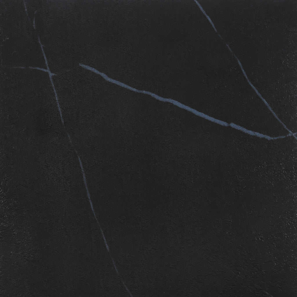 VEELIKE Black Marble Floor Tile Stickers 12''×12''