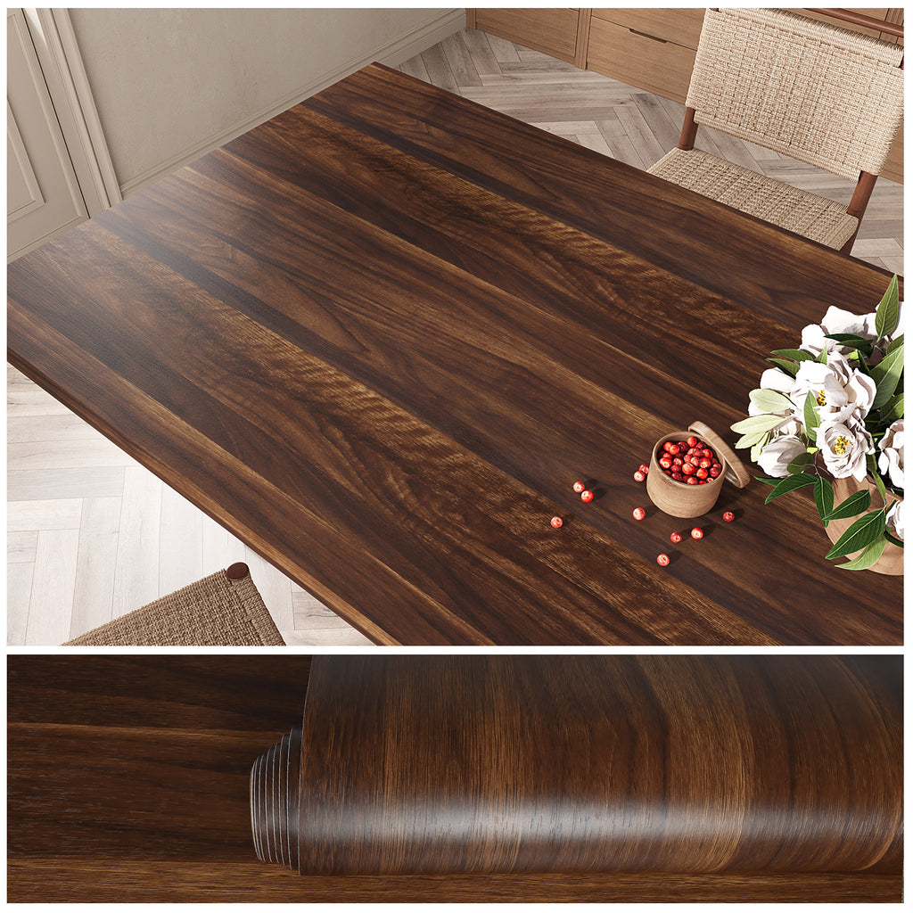 VEELIKE Natural Walnut Wood Contact Paper