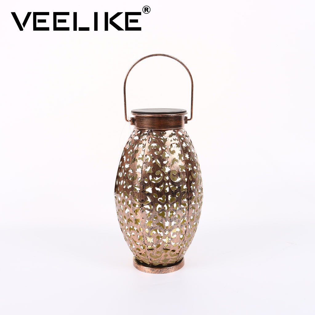 VEELIK Lighted Outdoor Holiday Sculptures and Wire Frame Statues Solar Lamp