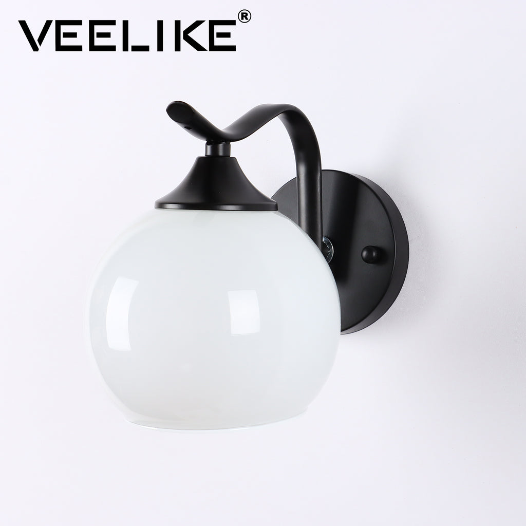 VEELIKE Black Wall lamp is Suitable for Bedrooms