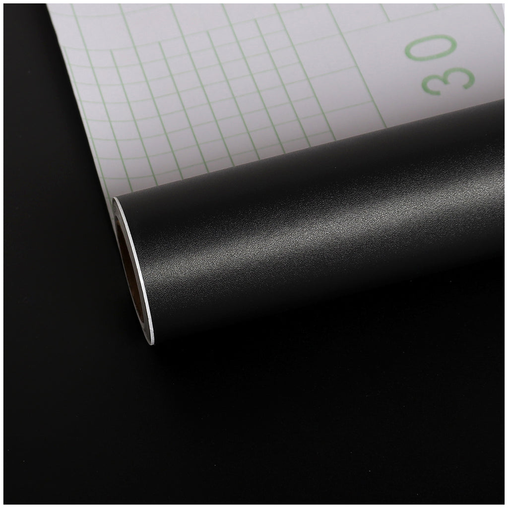 VEELIKE Matte Black Contact Paper