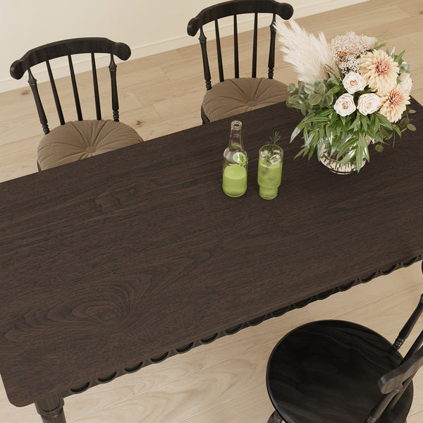 VEELIKE Thick Espresso Oak Wood Contact Paper
