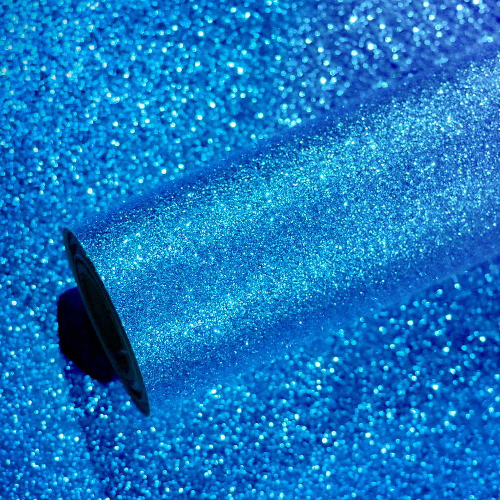 VEELIKE Blue Glitter Contact Paper