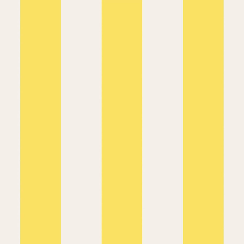 VEELIKE Lemon Yellow Modern Striped Wallpaper