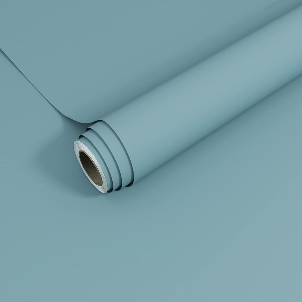 VEELIKE Thickened Ocean Blue Contact Paper