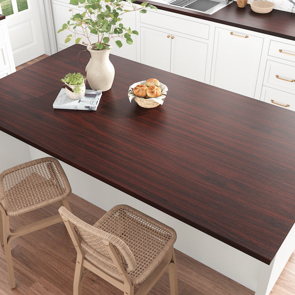 VEELIKE Thick Mahogany Wood Contact Paper