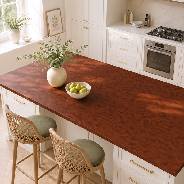 VEELIKE Honey Burl Wood Contact Paper