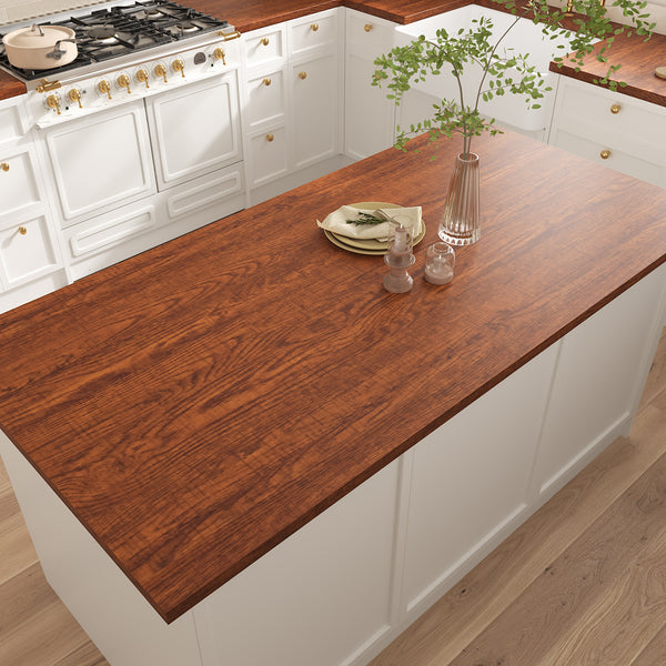 VEELIKE Amber Oak Wood Contact Paper