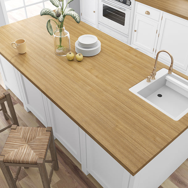 VEELIKE Light Oak Wood Contact Paper