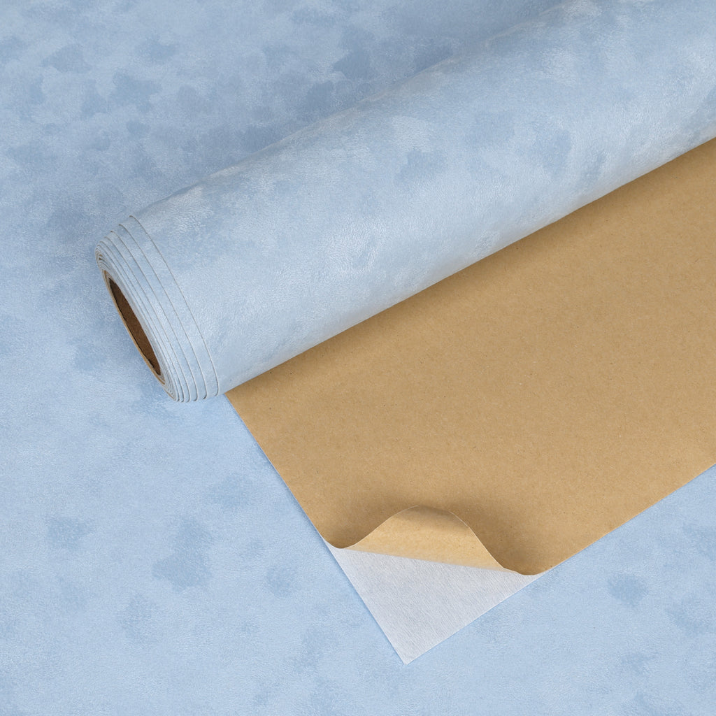 VEELIKE Mottled Blue Felt Drawer Liner
