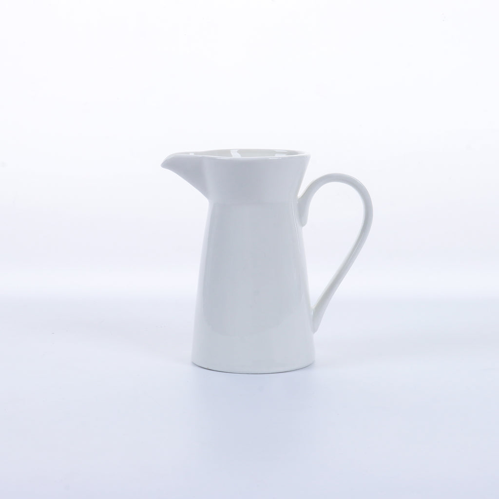 GarDream White Household Ceramic Pot