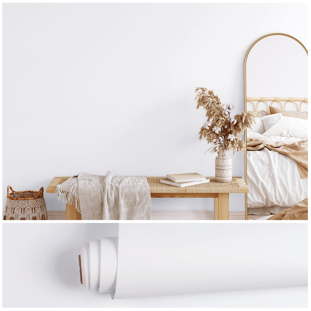 VEELIKE Thickened White Contact Paper