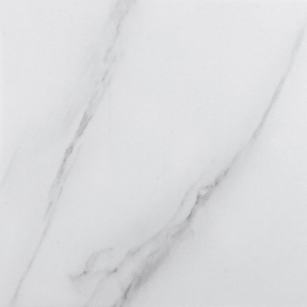 VEELIKE White Marble Floor Tile Stickers 12''×12''