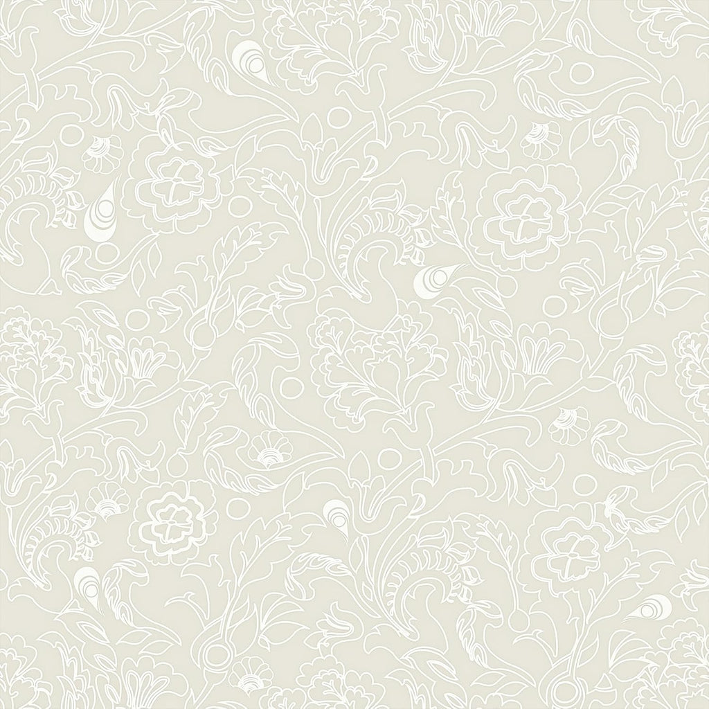 VEELIKE Boho Baroque Floral Wallpaper