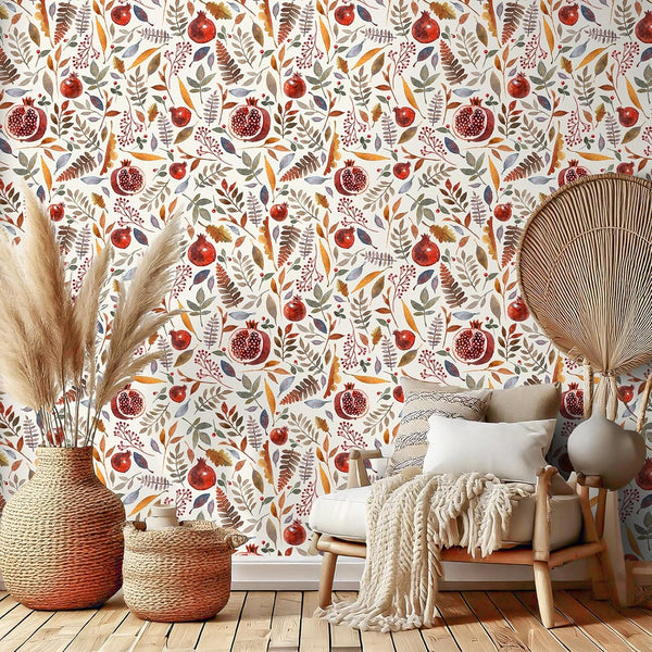 VEELIKE Garnet Peel and Stick Wallpaper