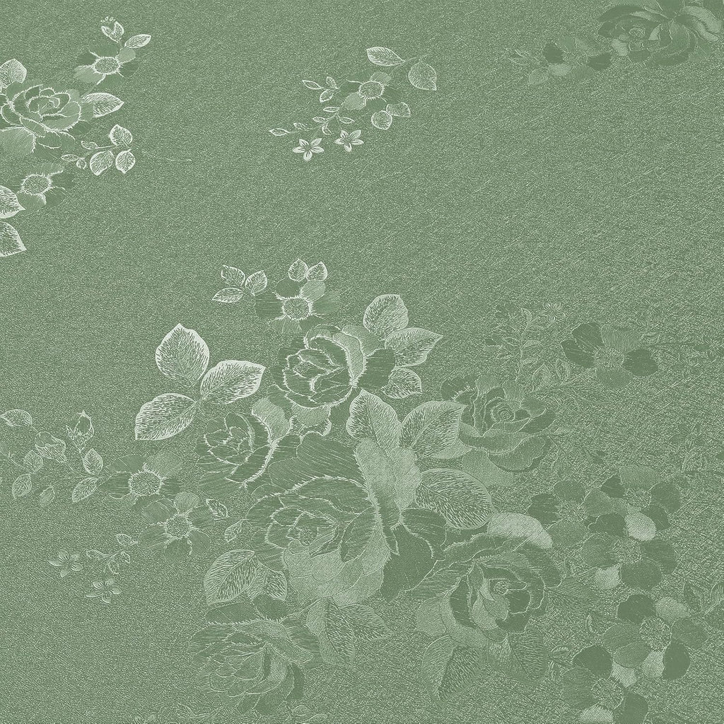 VEELIKE Textured Sage Green Wallpaper