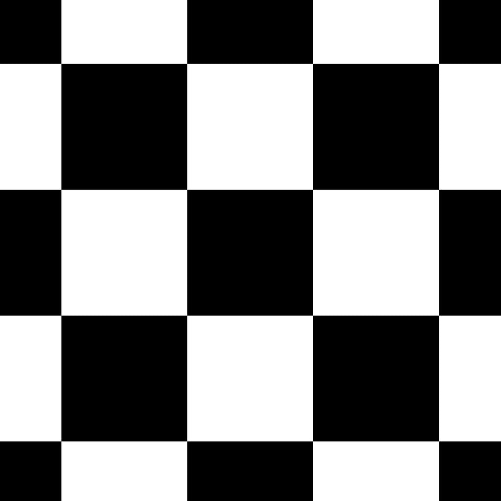 VEELIKE Black and White Checkered Wallpaper