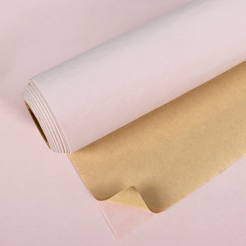 VEELIKE Self Adhesive Pale Pink Velvet Flocking Fabric