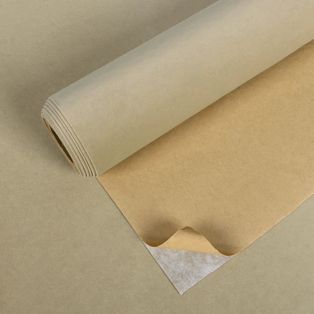 VEELIKE Self Adhesive Beige Velvet Flock Contact Paper