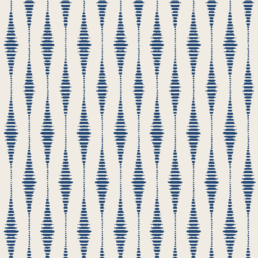 VEELIKE Coastal Blue Geometric Peel and Stick Wallpaper