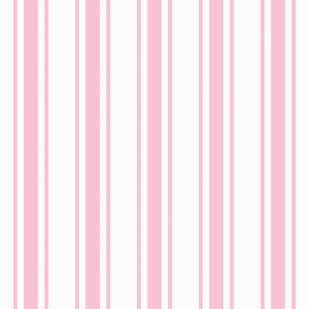 VEELIKE Pink Striped Wallpaper