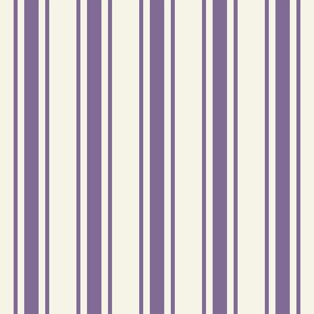 VEELIKE Purple Striped Wallpaper