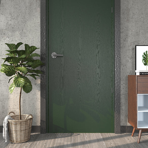 VEELIKE Vintage Dark Green Wood Wallpaper