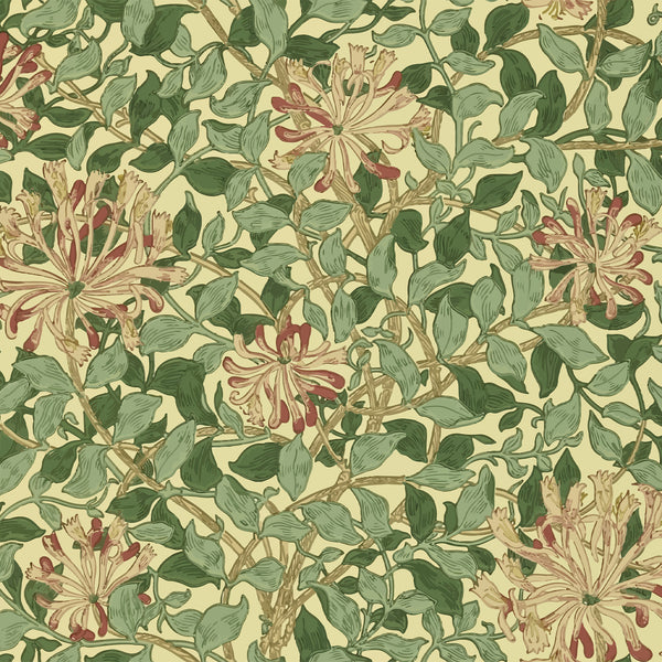 VEELIKE Honeysuckle Floral Peel and Stick Wallpaper