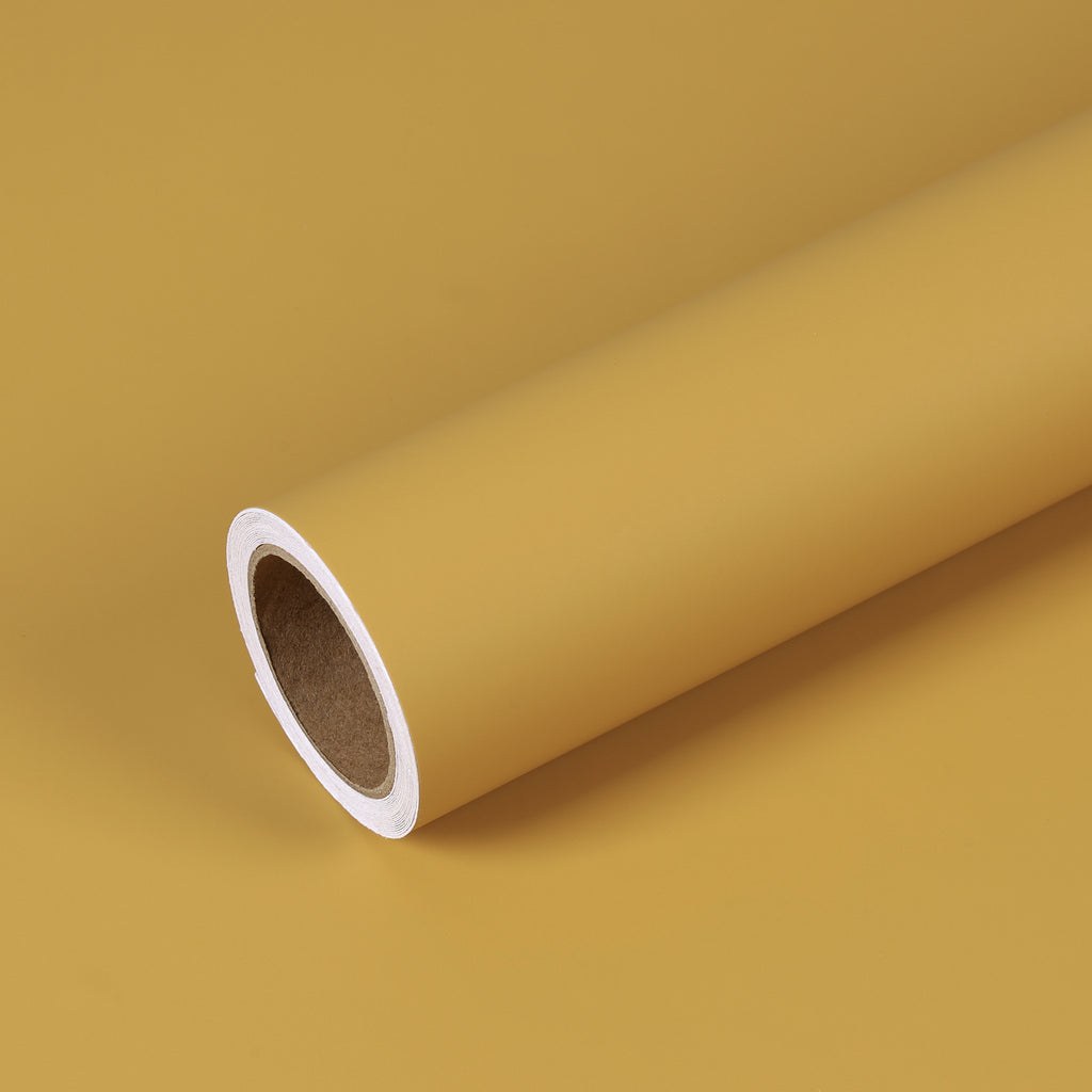 VEELIKE Thickened Mustard Yellow Contact PapeR