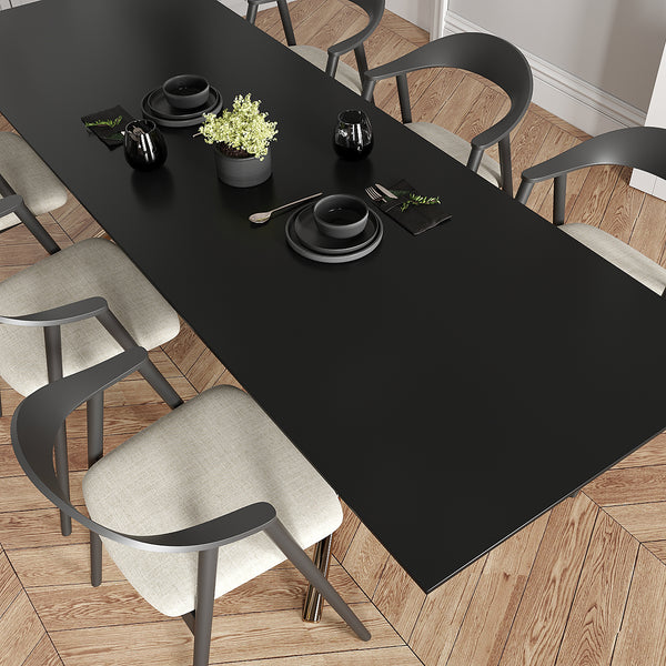 VEELIKE Thickened Black Contact Paper