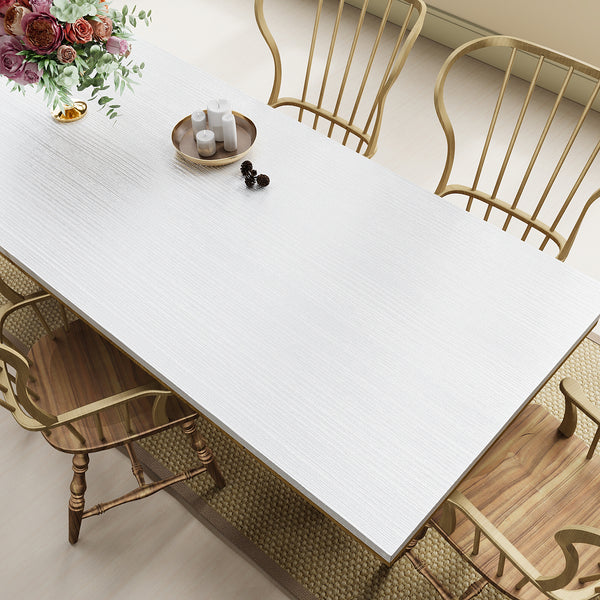 VEELIKE Thick White Wood Contact Paper
