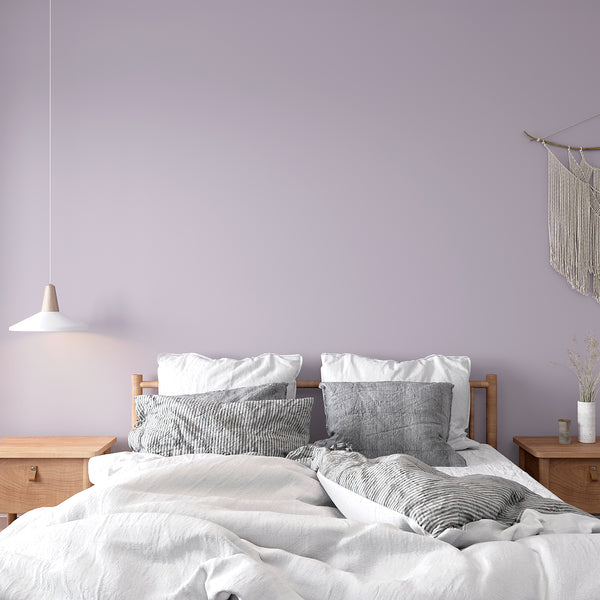 VEELIKE Thickened Lilac Purple Wallpaper