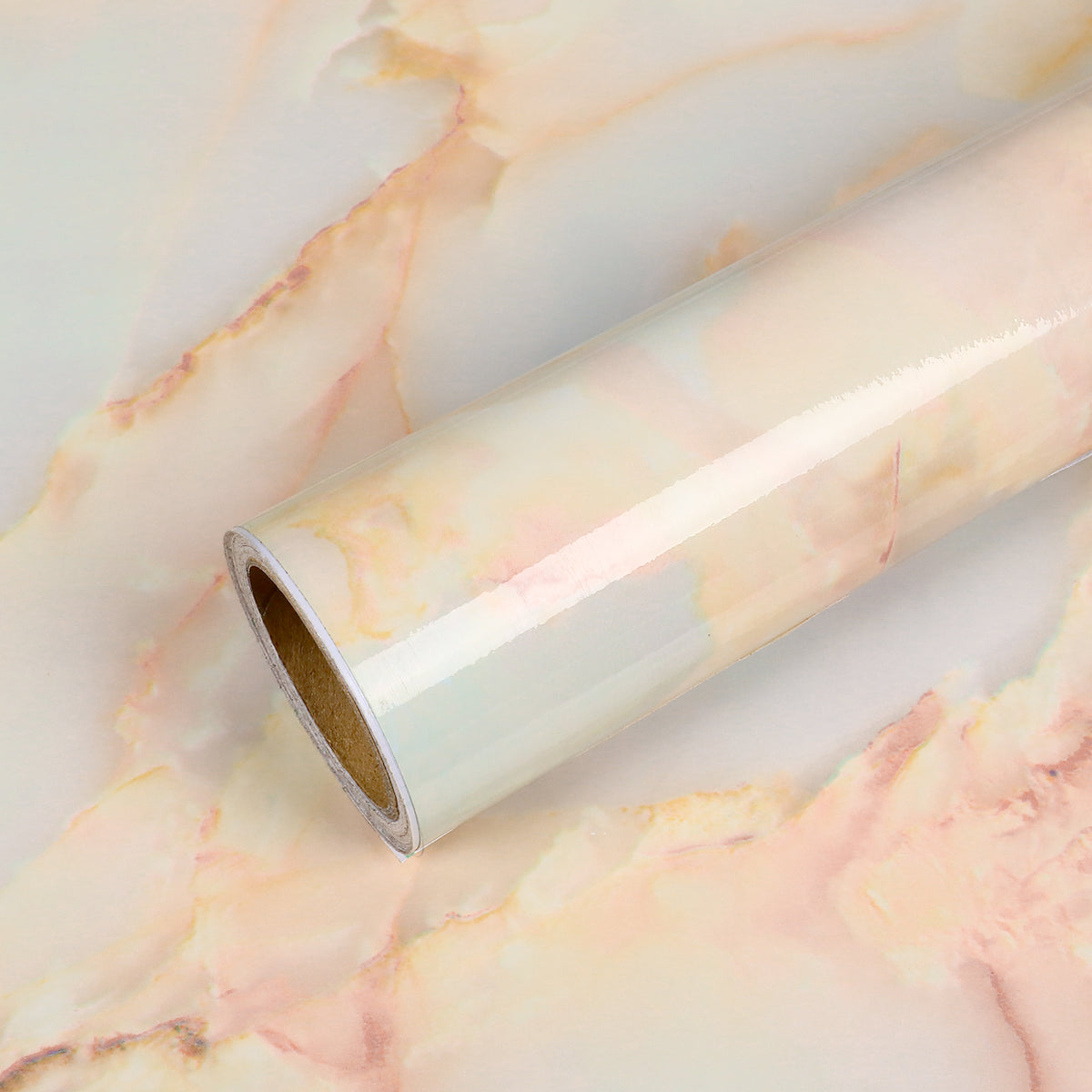 VEELIKE Gold Pink Marble Contact Paper – Veelike