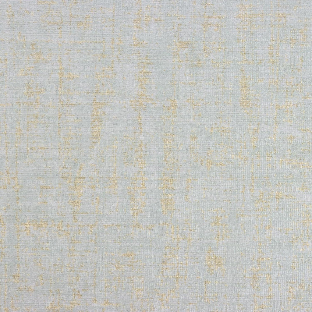 VEELIKE Blue Gold Grasscloth Wallpaper