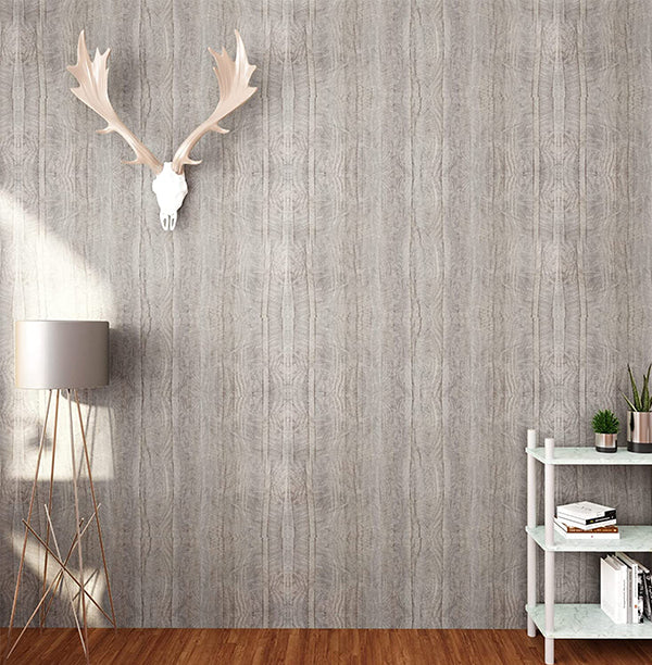 VEELIKE Grey Wood Grain Contact Paper Veelike