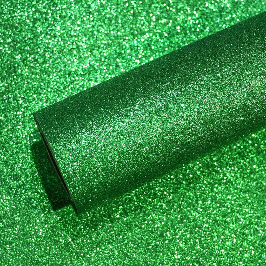 VEELIKE Green Glitter Contact Paper