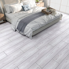 VEELIKE Coastal White Wood Vinyl Plank Flooring 6''x36'' – Veelike