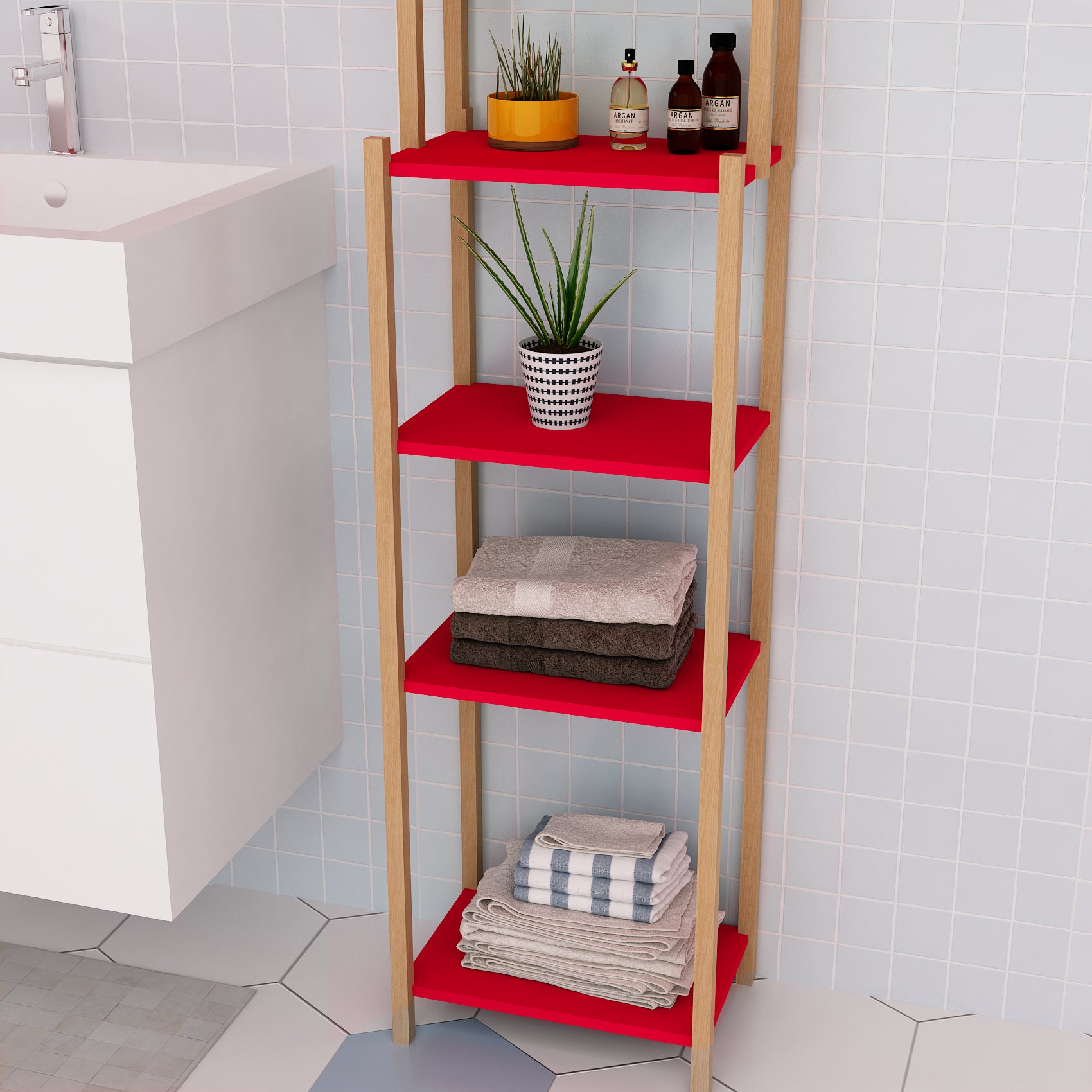 VEELIKE Matte Red Contact Paper Veelike